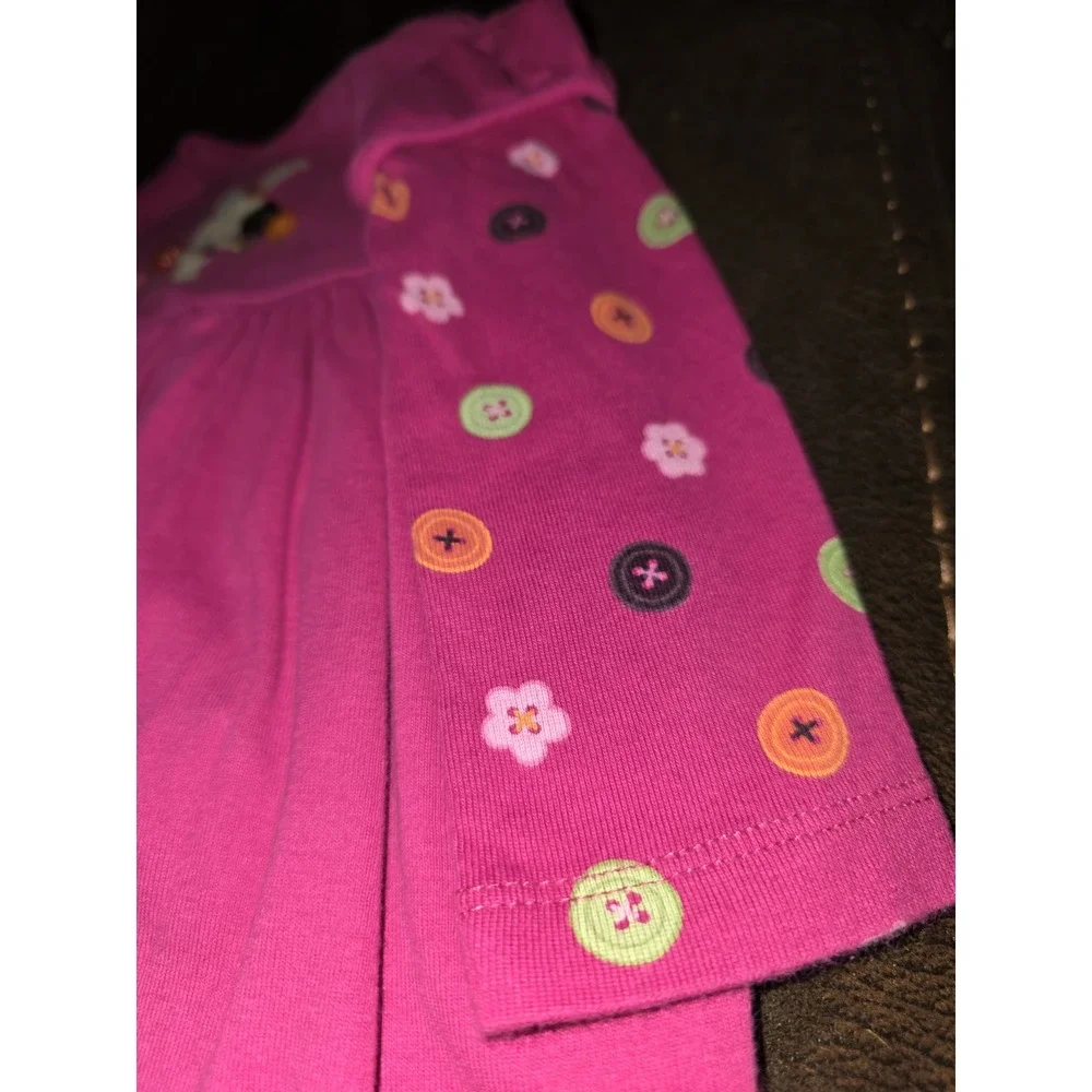 Gymboree all about buttons bunny dress size 12 18 months
